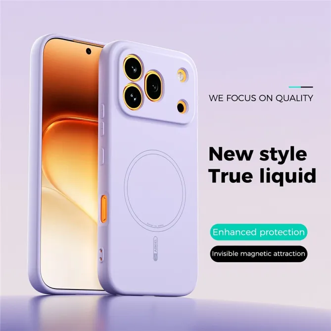 Coque Honor 600 Pro Silicone Liquide Magnétique