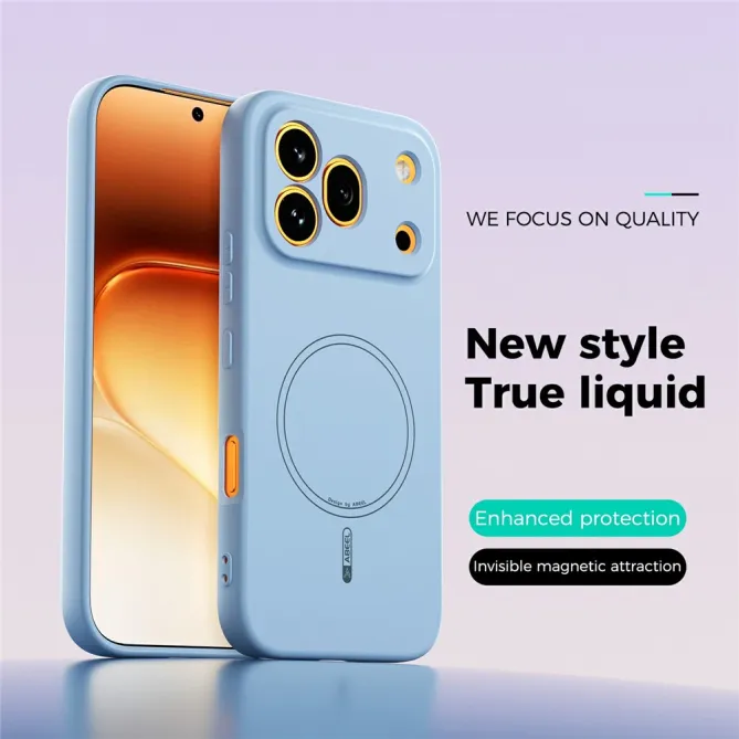 Coque Honor 600 Pro Silicone Liquide Magnétique