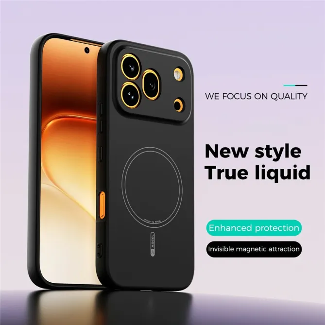 Coque Honor 600 Pro Silicone Liquide Magnétique