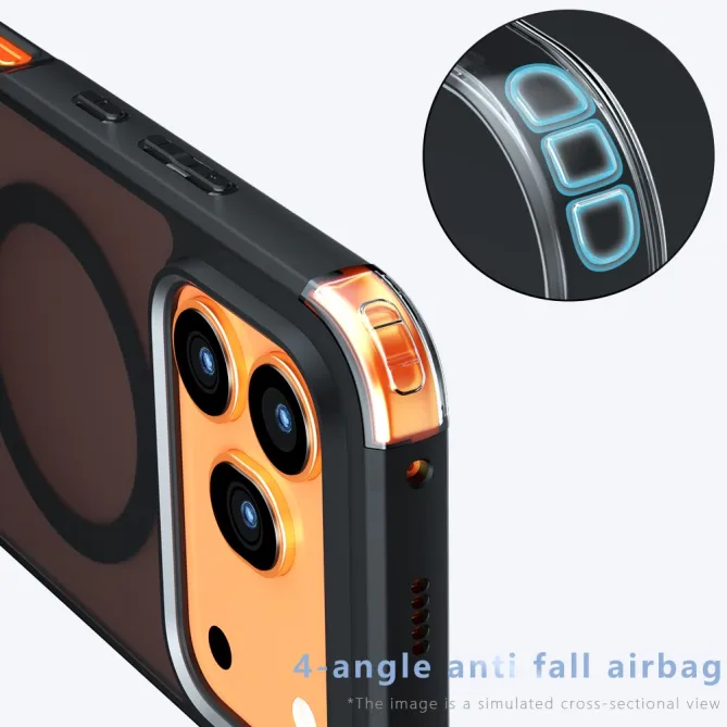 Coque Honor 600 / 600 Pro Magnétique Ring Support Semi-Transparente