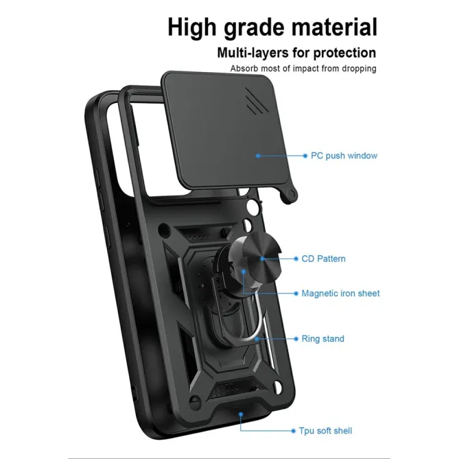 Coque Motorola Edge 70 Pro Cache Caméra et Anneau