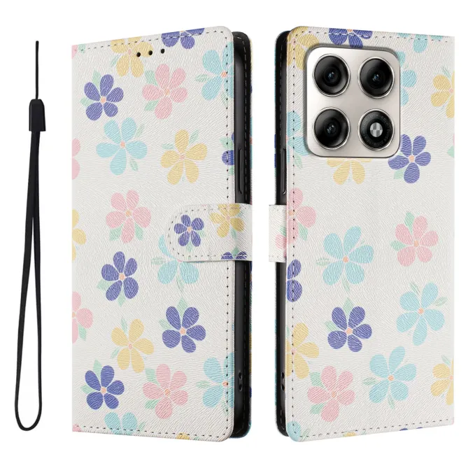 Housse Motorola Edge 70 Pro Fleurs Multicolores