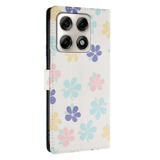 Housse Motorola Edge 70 Pro Fleurs Multicolores