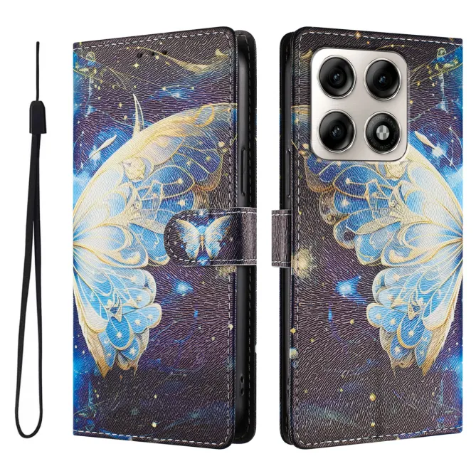 Housse Motorola Edge 70 Pro Papillon Céleste