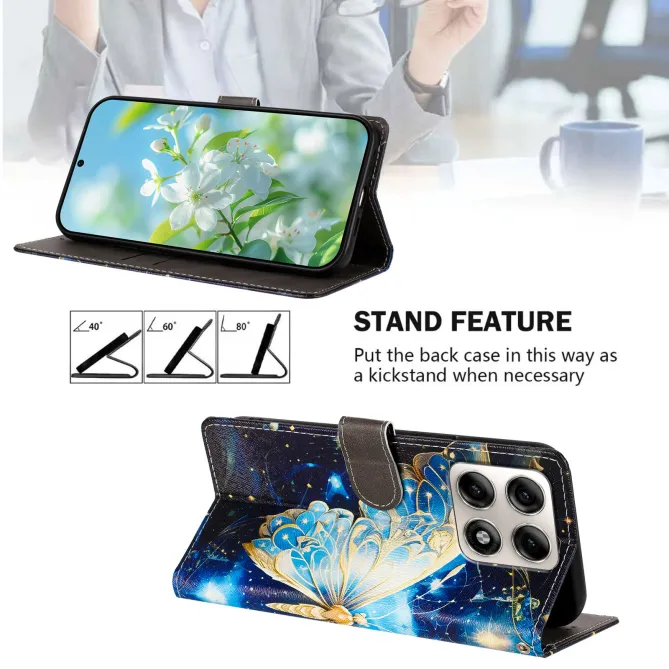 Housse Motorola Edge 70 Pro Papillon Céleste