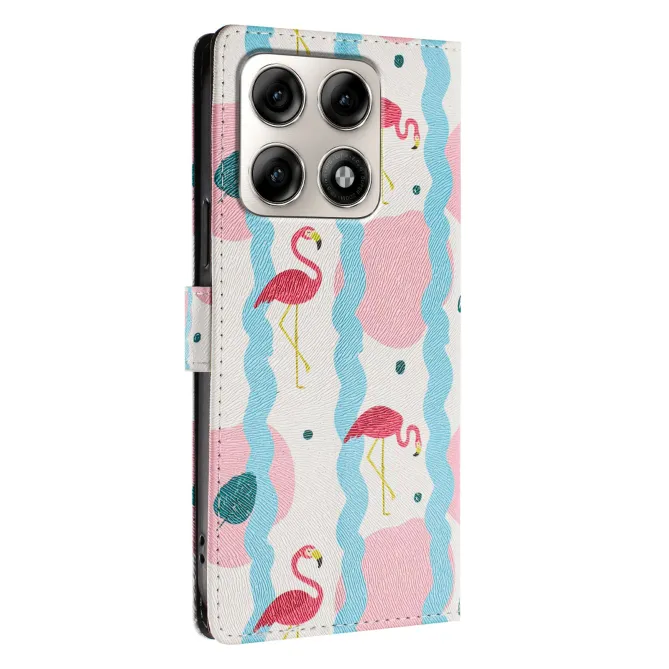 Housse Motorola Edge 70 Pro Flamants Roses