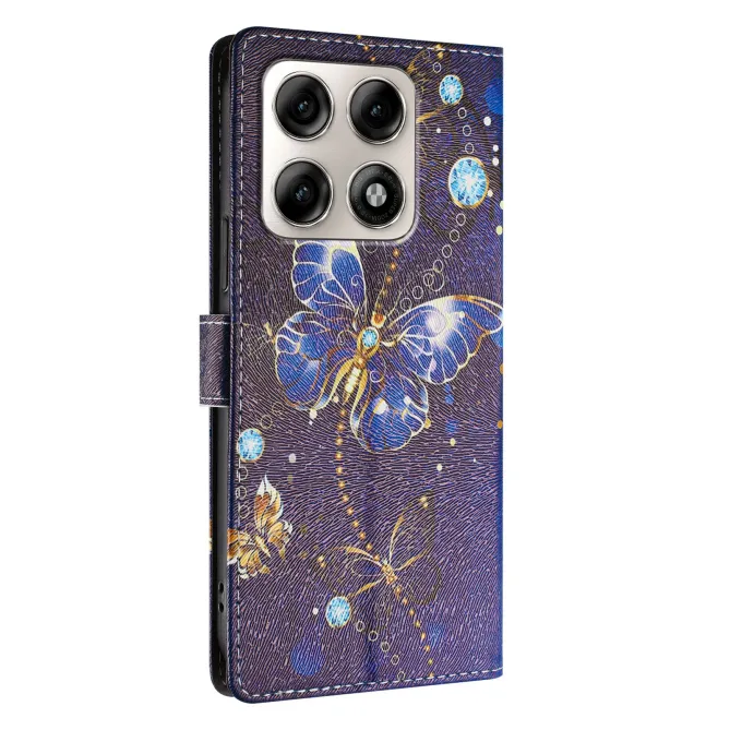 Housse Motorola Edge 70 Pro Papillons Dorés