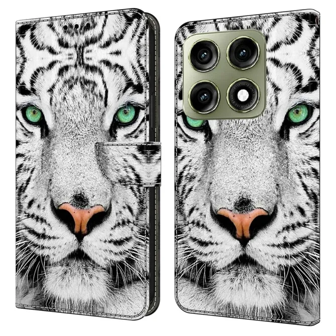 Housse Motorola Edge 70 Pro Tigre Blanc