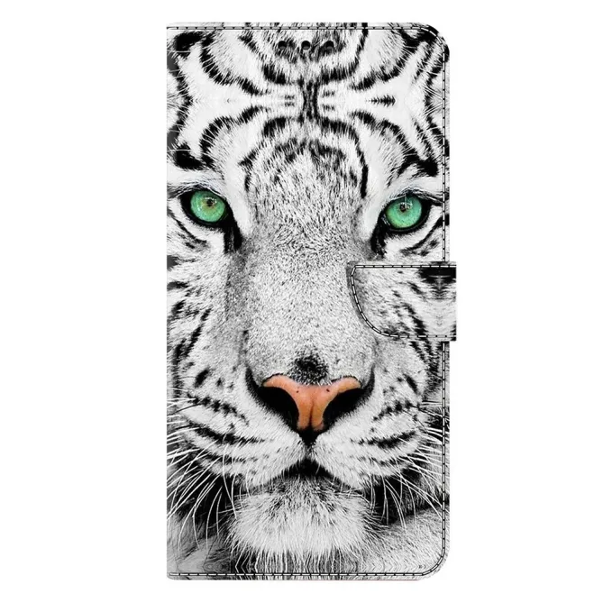 Housse Motorola Edge 70 Pro Tigre Blanc