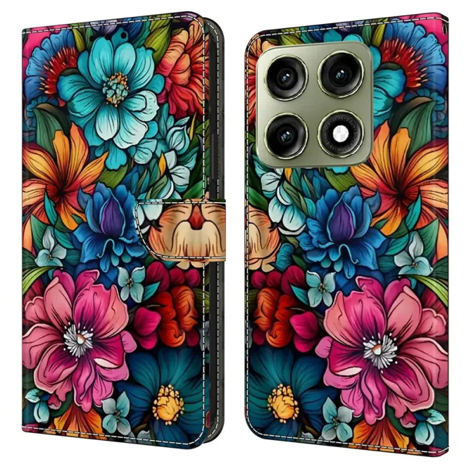 Housse Motorola Edge 70 Pro Jardin Fleuri