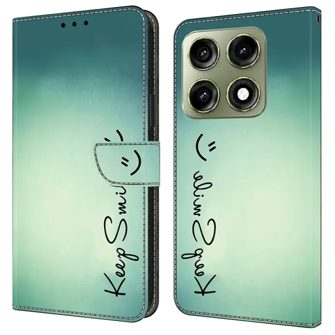 Housse Motorola Edge 70 Pro Keep Smile Vert Céladon
