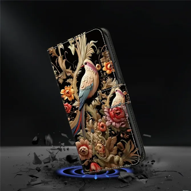 Housse Motorola Edge 70 Pro Oiseau de Paradis Floral