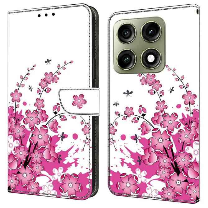 Housse Motorola Edge 70 Pro Fleurs Roses Stylisées