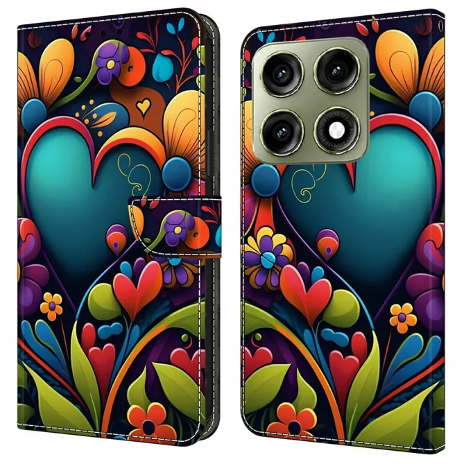 Housse Motorola Edge 70 Pro Coeur Pop Art