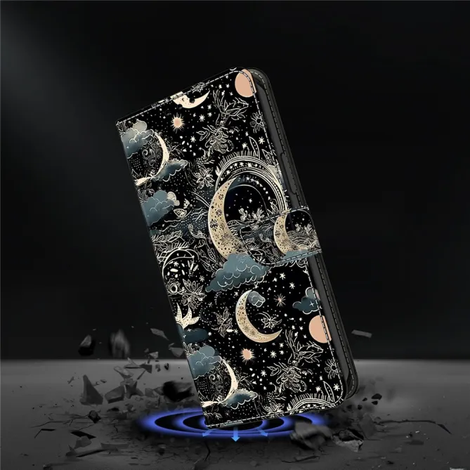 Housse Motorola Edge 70 Pro Lune Céleste Mystique