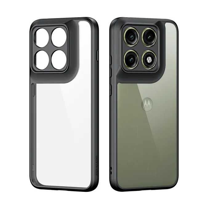 Coque Motorola Edge 70 Pro Aimo transparente certifiée chute SGS