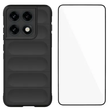 Coque Motorola Edge 70 Pro Silicone Matelassé avec Verre Trempé