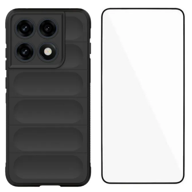 Coque Motorola Edge 70 Pro Silicone Matelassé avec Verre Trempé