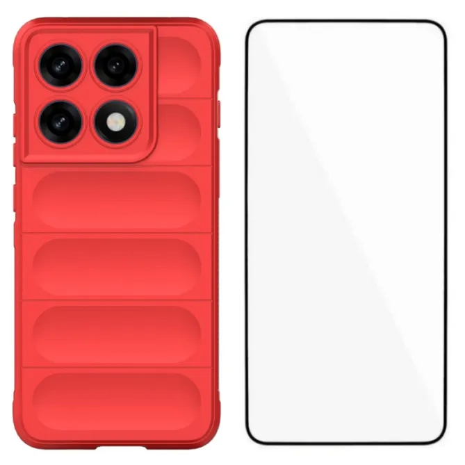 Coque Motorola Edge 70 Pro Silicone Matelassé avec Verre Trempé