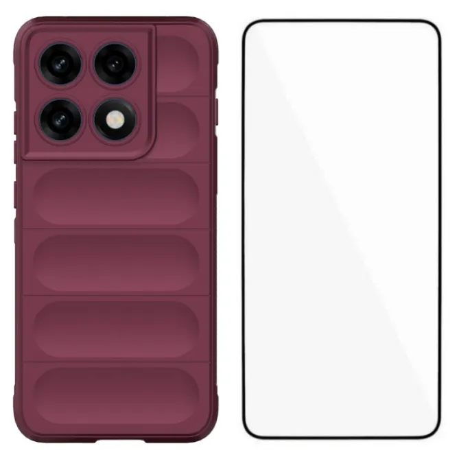 Coque Motorola Edge 70 Pro Silicone Matelassé avec Verre Trempé