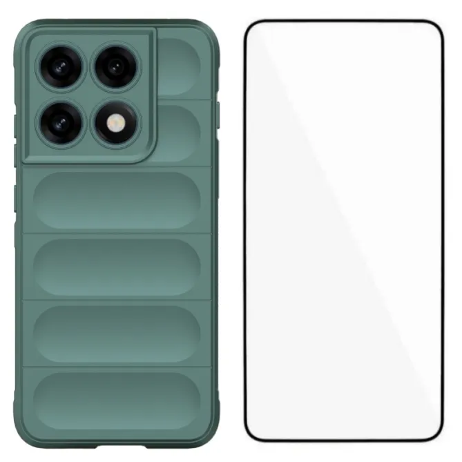 Coque Motorola Edge 70 Pro Silicone Matelassé avec Verre Trempé