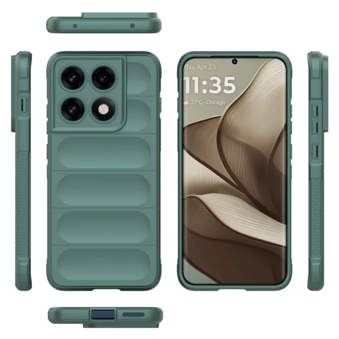Coque Motorola Edge 70 Pro Silicone Matelassé avec Verre Trempé