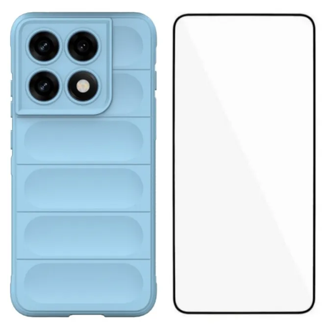 Coque Motorola Edge 70 Pro Silicone Matelassé avec Verre Trempé