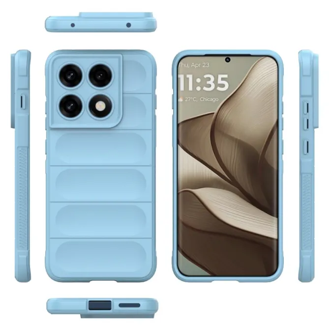 Coque Motorola Edge 70 Pro Silicone Matelassé avec Verre Trempé