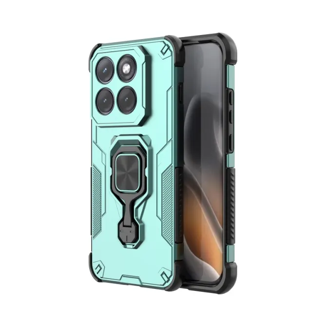 Coque Motorola Edge 70 Pro Armure Anneau Béquille avec Verre Trempé