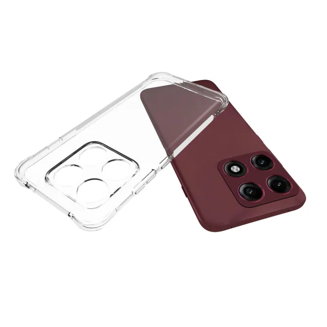 Coque Motorola Edge 70 Pro Souple Transparente Pack 2 Verres Trempés