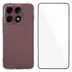 Coque Motorola Edge 70 Pro Antichoc Transparente Duo Verre Trempé