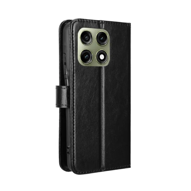 Housse Motorola Edge 70 Pro Portefeuille Effet Cuir Patiné