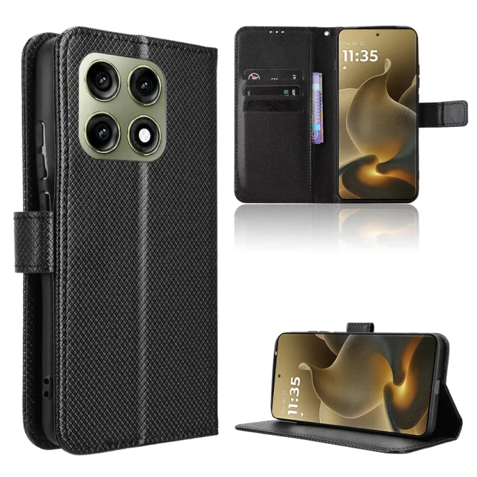 Housse Motorola Edge 70 Pro REBEKA Effet Cuir