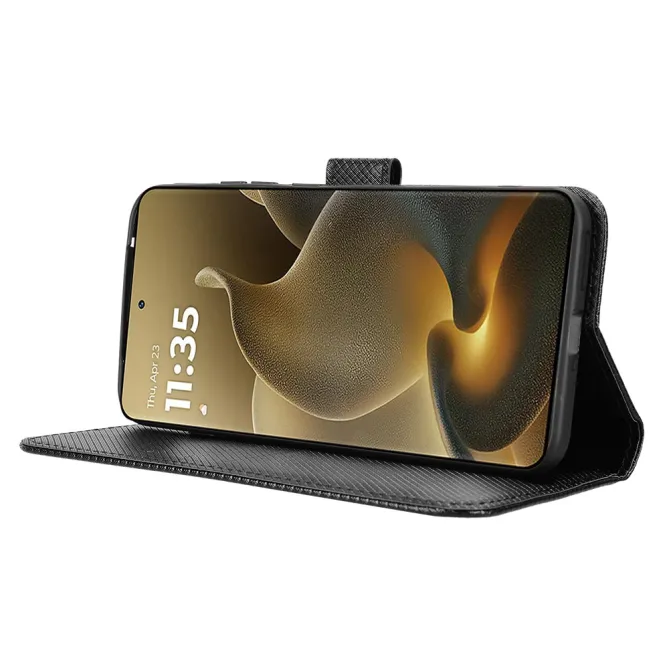 Housse Motorola Edge 70 Pro REBEKA Effet Cuir