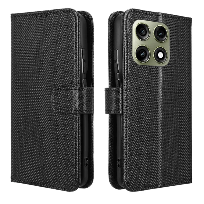 Housse Motorola Edge 70 Pro REBEKA Effet Cuir