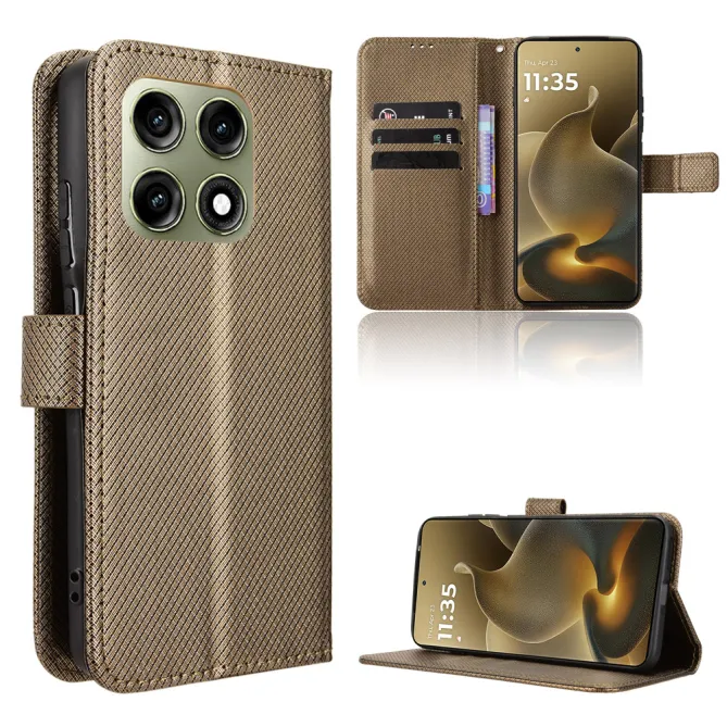 Housse Motorola Edge 70 Pro REBEKA Effet Cuir