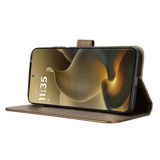 Housse Motorola Edge 70 Pro REBEKA Effet Cuir