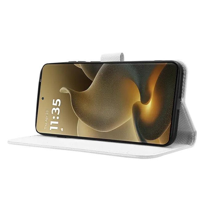Housse Motorola Edge 70 Pro REBEKA Effet Cuir