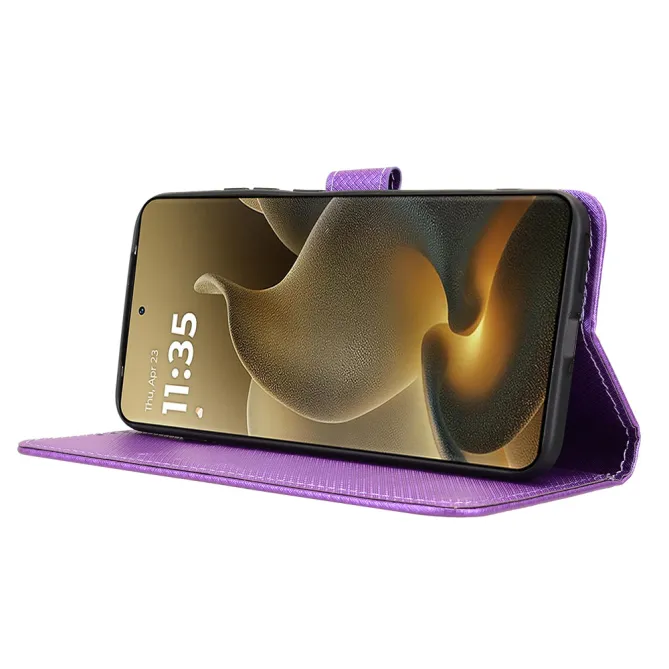 Housse Motorola Edge 70 Pro REBEKA Effet Cuir