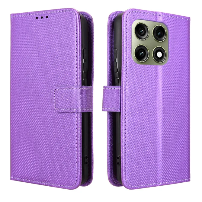 Housse Motorola Edge 70 Pro REBEKA Effet Cuir