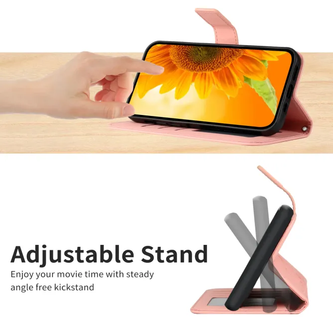 Housse Sunflower à lanière pour Motorola Edge 70 Pro