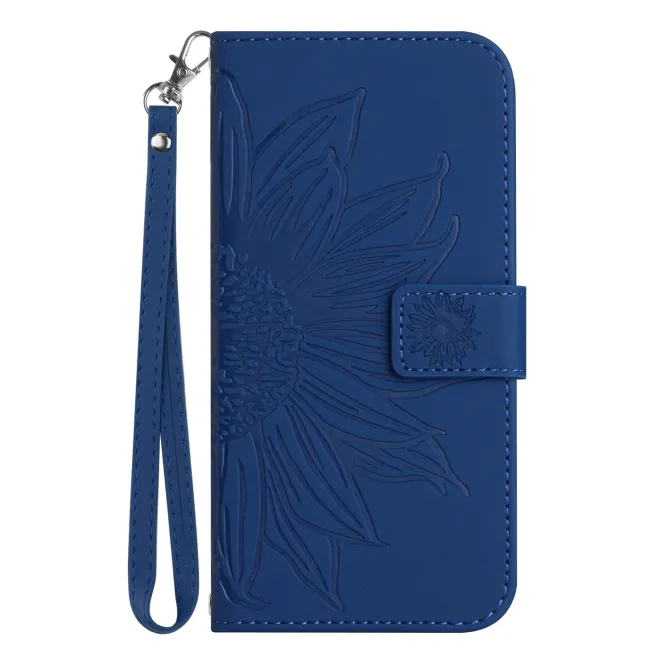 Housse Sunflower à lanière pour Motorola Edge 70 Pro