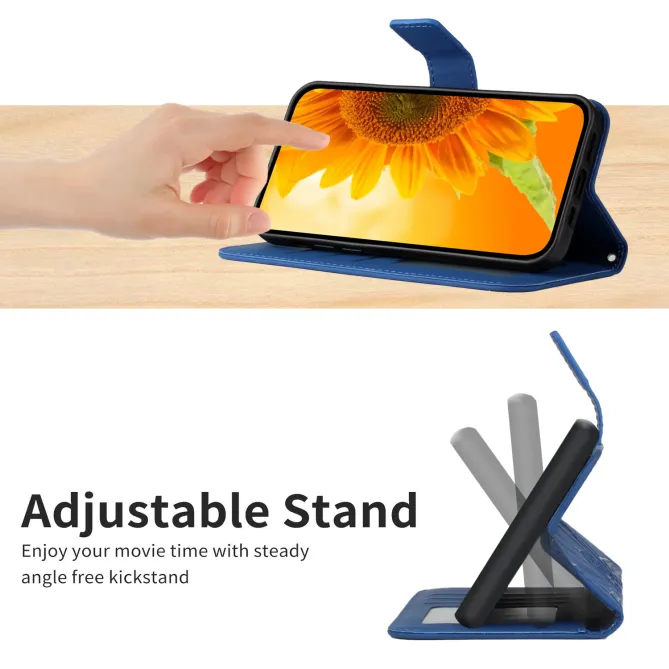 Housse Sunflower à lanière pour Motorola Edge 70 Pro