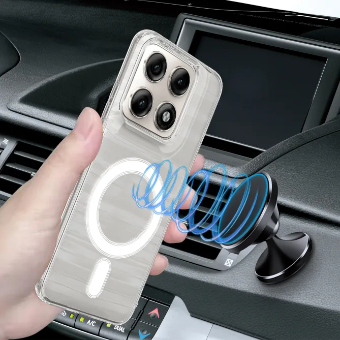 Coque Motorola Edge 70 Pro Transparente Magnétique