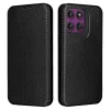 Housse Motorola Edge 70 Pro Simili Cuir Style Fibre de Carbone