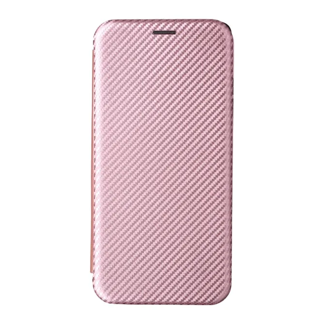 Housse Motorola Edge 70 Pro Simili Cuir Style Fibre de Carbone