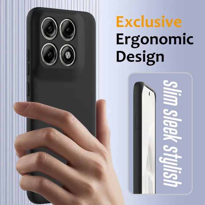 Coque Motorola Edge 70 Pro Silicone Liquide Magnétique, Lanière