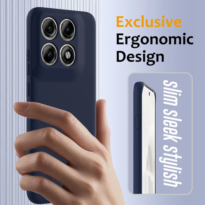 Coque Motorola Edge 70 Pro Silicone Liquide Magnétique, Lanière