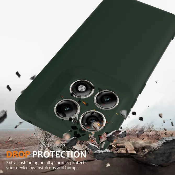 Coque Motorola Edge 70 Pro Silicone Liquide Magnétique, Lanière