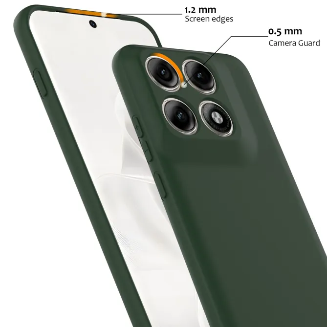 Coque Motorola Edge 70 Pro Silicone Liquide Magnétique, Lanière